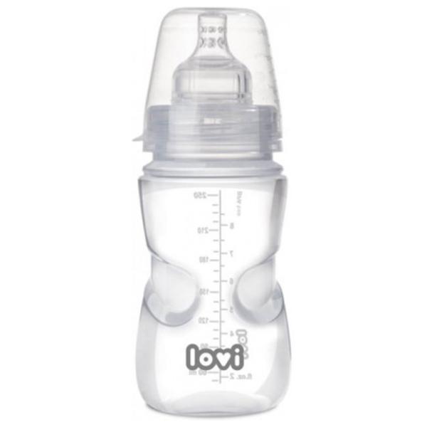 Biberon Lovi Super Vent Unisex/ 250 ml/ Transparent photo 1