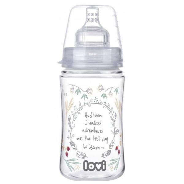 Biberon Lovi Indian Summer 21/ 580 Unisex/ 250 ml/ Transparent photo 1 Biberon Lovi Indian Summer 21/ 580 Unisex/ 250 ml/ Transparent photo 1