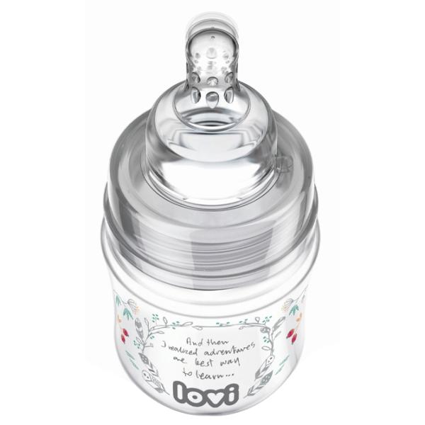 Biberon Lovi Indian Summer 21/ 582 Unisex/ 150 ml/ Transparent photo 1