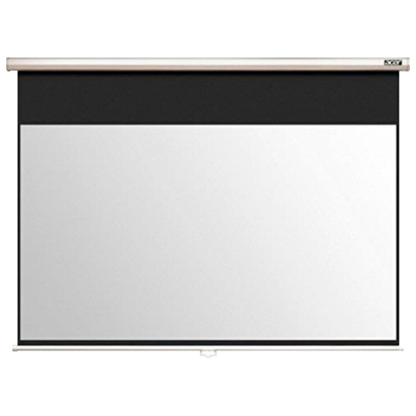 Экран для проектора Acer E100-W01MW 130 см/ 215 см/ Напольная/ Белый photo 1