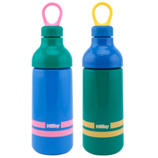 Sticluță Nuby NV04022 540 ml 48 luni/ Silicon/ Multicolor photo 1 Sticluță Nuby NV04022 540 ml 48 luni/ Silicon/ Multicolor photo 1