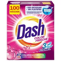 Моющее средство Dash Color Frische 6 кг  Количество стирок: 100