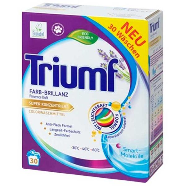 Detergent Triumf Color 1.8 kg  Număr spălări: 30 photo 1 Detergent Triumf Color 1.8 kg  Număr spălări: 30 photo 1