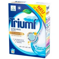 Detergent Triumf White 0.9 kg  Număr spălări: 15