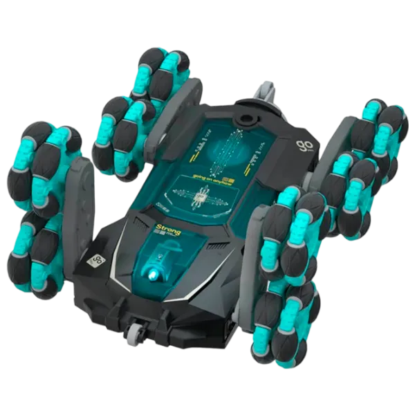 Mașină RC Climping Shunt Car CV-D700-2 5 km/ h/ 2.4 GHz/ Blue Black photo 1