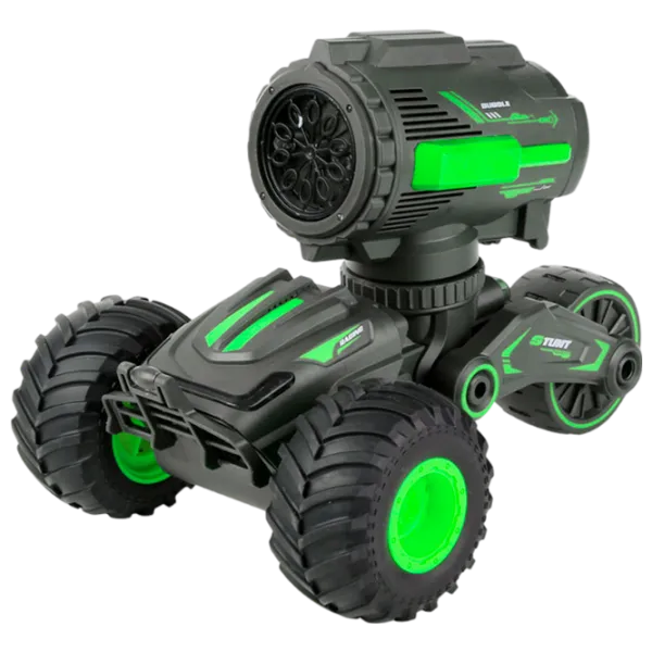 Mașină RC Stunt LH-C062 7 km/ h/ 2.4 GHz/ Black Green photo 1