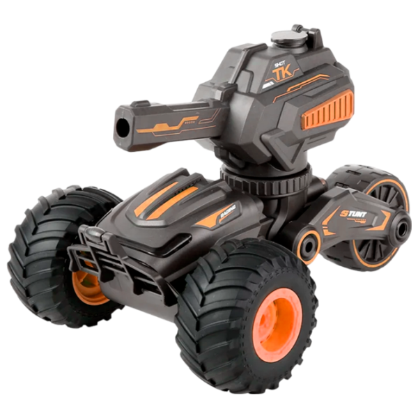 Mașină RC Stunt tank water bomb LH-C063 7 km/ h/ 2.4 GHz/ Black Orange photo 1