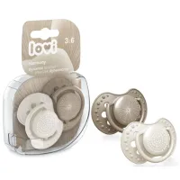 Соска круглая Lovi Harmony для девочек/ 3 месяца - 6 месяцев/ Силикон/ Разноцветный