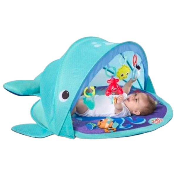 Игровой коврик Bright Starts Explore & Go Whale () 0+/ Трансформер/ Синий photo 1
