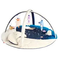 Игровой коврик Skip Hop Vise placute () 0+/ Трансформер/ Белый