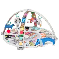 Covoraş pentru joc Skip Hop Vibrant Village () 0+/ Transformer/ White