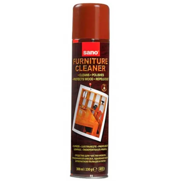 Spray pentru mobilier Sano Furniture 287195 pentru a îndepărta praful și murdăria photo 1