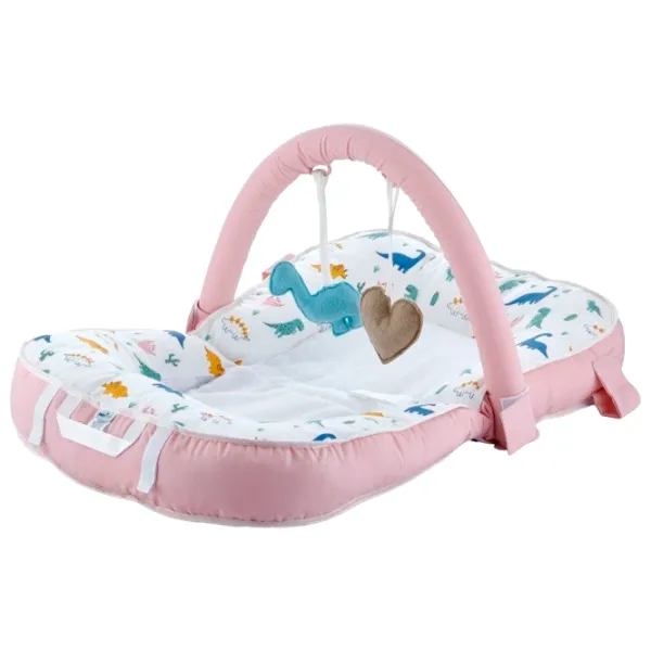 Игровой коврик BabyJem Sit and Play () 0+/ Трансформер/ Розовый photo 1