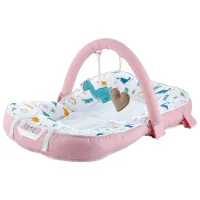 Covoraş pentru joc BabyJem Sit and Play () 0+/ Transformer/ Pink