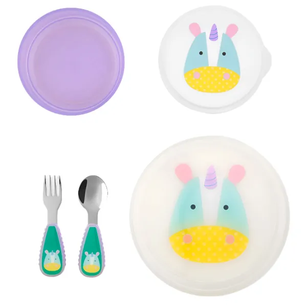 Set Skip Hop Zoo Unicorn Unisex/ 12+ luni/ Multicolor photo 1