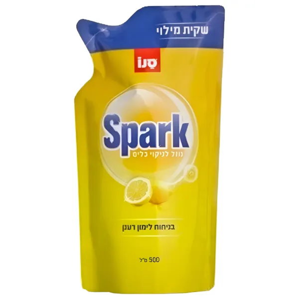 Средство для мытья посуды Sano Spark 0.5 л/ Лимон photo 1