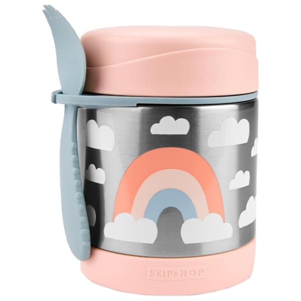 Containere Skip Hop Spark Rainbow pentru fetițe/ 3+/ Pink photo 1