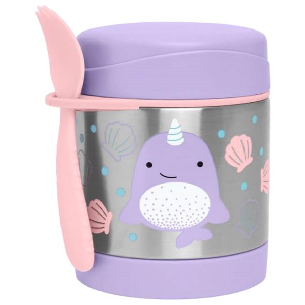 Containere Skip Hop Zoo Whale pentru fetițe/ 3+/ Purple photo 1