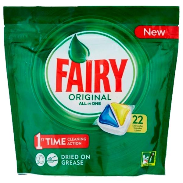 Средство для посудомоечных машин Fairy Original All In One Лимон photo 1 Средство для посудомоечных машин Fairy Original All In One Лимон photo 1