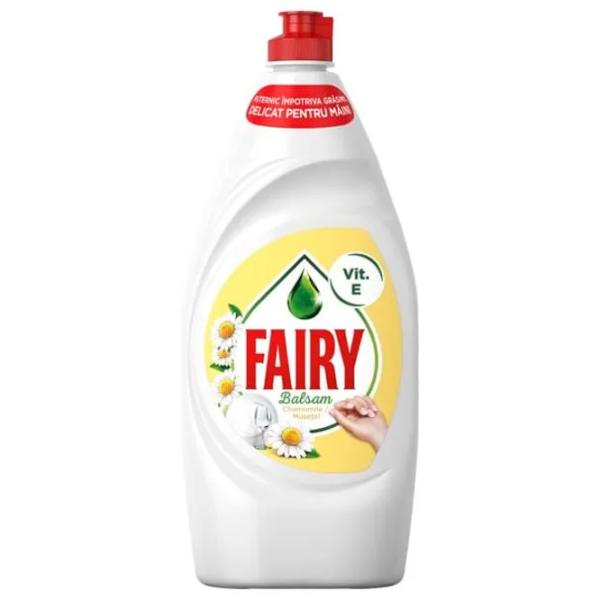 Средство для мытья посуды Fairy Chamomile & Vitamin E 0.4 л/ Ромашка photo 1 Средство для мытья посуды Fairy Chamomile & Vitamin E 0.4 л/ Ромашка photo 1