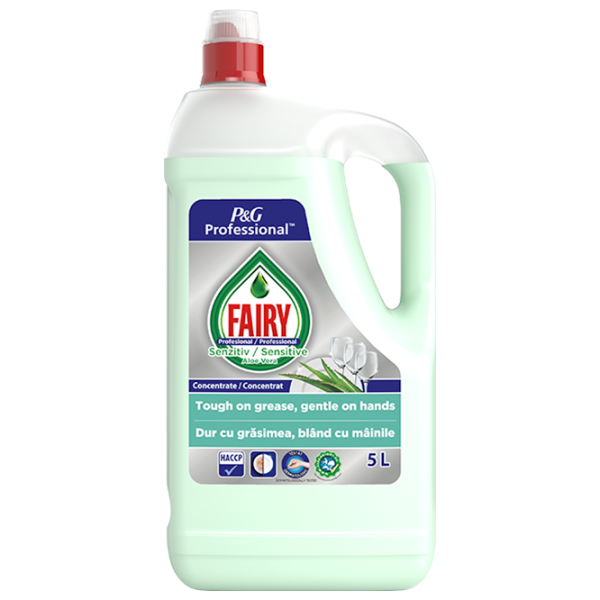 Средство для мытья посуды Fairy Sensitive Professional 5л / Чайное дерево photo 1 Средство для мытья посуды Fairy Sensitive Professional 5л / Чайное дерево photo 1