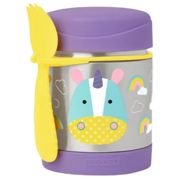 Контейнеры Skip Hop Zoo Unicorn Унисекс/ 3+/ Синий photo 1 Контейнеры Skip Hop Zoo Unicorn Унисекс/ 3+/ Синий photo 1
