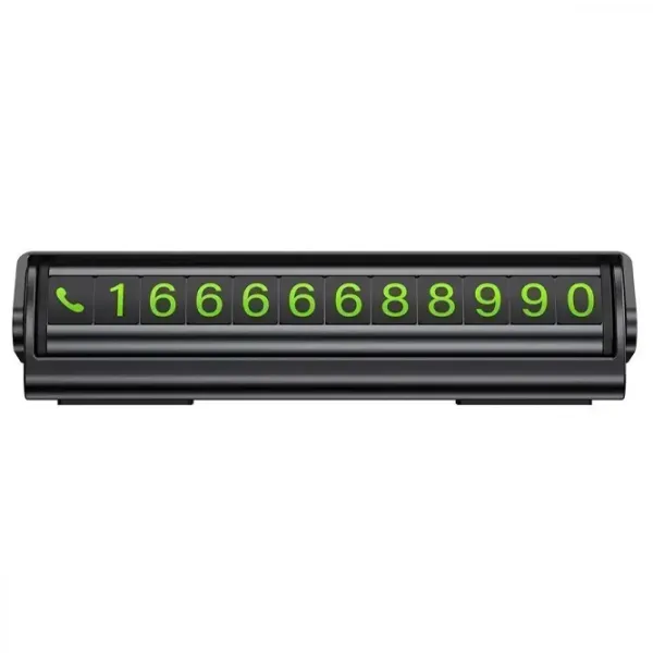 Card de parcare Proove Twins Number Black photo 1