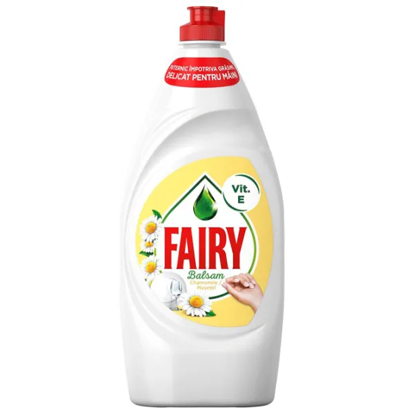 Средство для мытья посуды Fairy Chamomile & Vitamin E 0.8 л/ Ромашка photo 1 Средство для мытья посуды Fairy Chamomile & Vitamin E 0.8 л/ Ромашка photo 1