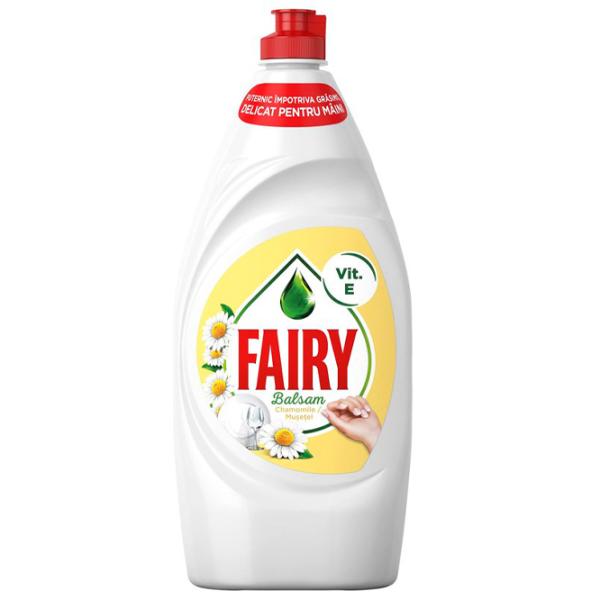 Средство для мытья посуды Fairy Chamomile & Vitamin E 0.8 л/ Ромашка photo 1 Средство для мытья посуды Fairy Chamomile & Vitamin E 0.8 л/ Ромашка photo 1