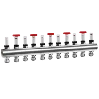 Colector cu fluxometru KAS 93-1815511 25 mm