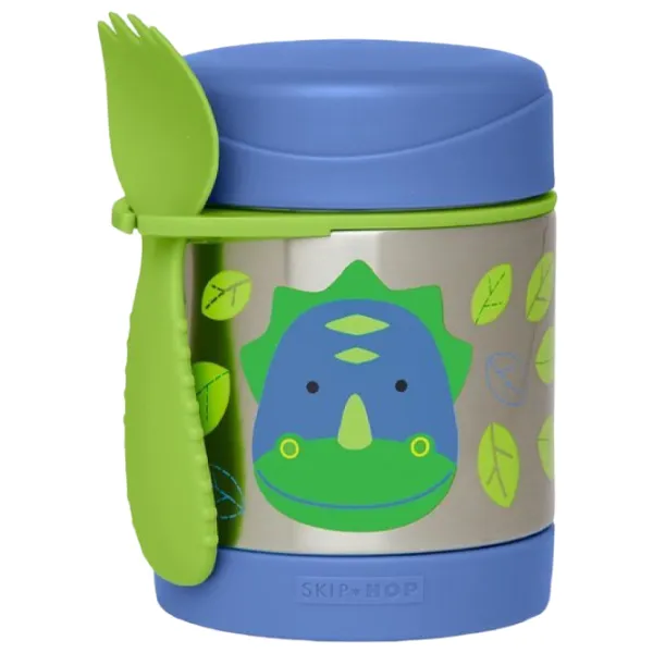 Containere Skip Hop Zoo Dino Unisex/ 3+/ Blue photo 1