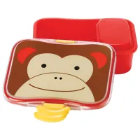 Контейнеры Skip Hop Zoo Monkey Унисекс/ 3+/ Красный