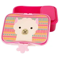 Containere Skip Hop Zoo Lama pentru fetițe/ 3+/ Pink