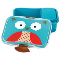 Контейнеры Skip Hop Zoo Owl для девочек/ 3+/ Синий