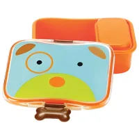 Контейнеры Skip Hop Zoo Dog для девочек/ 3+/ Оранжевый