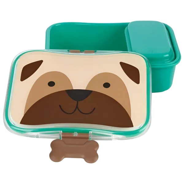 Контейнеры Skip Hop Zoo Dog Pug Унисекс/ 3+/ Зелёный photo 1