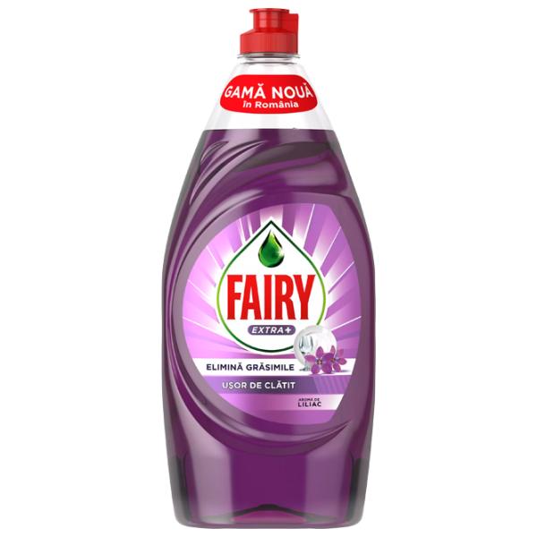 Средство для мытья посуды Fairy Extra+ 0.9 л/ Сирень photo 1 Средство для мытья посуды Fairy Extra+ 0.9 л/ Сирень photo 1