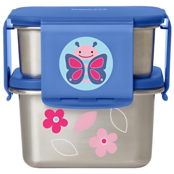 Containere Skip Hop Zoo Butterfly Unisex / 3+ / Silver photo 1