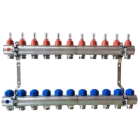 Коллектор с расходомером CherBros 22-2019 25 мм