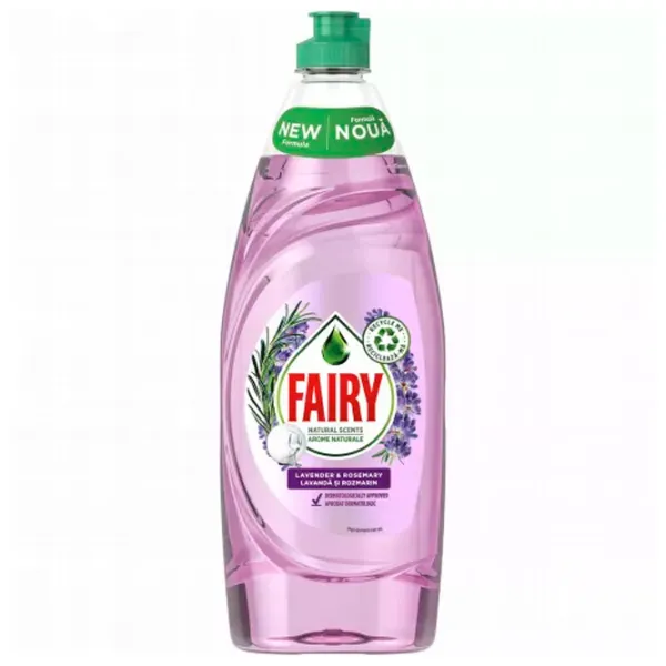 Средство для мытья посуды Fairy Pure & Clean 0.65 л/ Лаванда и розмарин photo 1 Средство для мытья посуды Fairy Pure & Clean 0.65 л/ Лаванда и розмарин photo 1