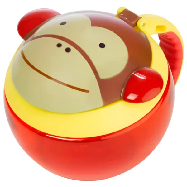 Cană Skip Hop Zoo Monkey Unisex/ 12+/ Red photo 1