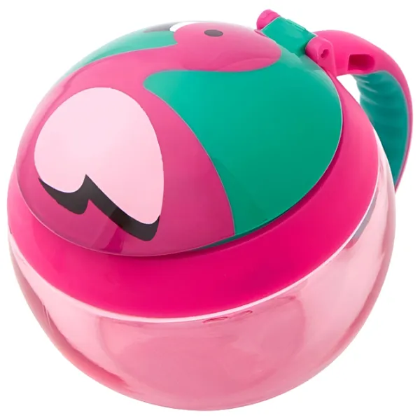 Cană Skip Hop Zoo Flamingo pentru fetițe/ 12+/ Pink photo 1