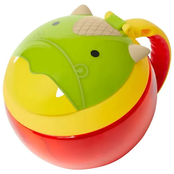 Cană Skip Hop Zoo Dragon pentru băieți/ 12+/ Red photo 1