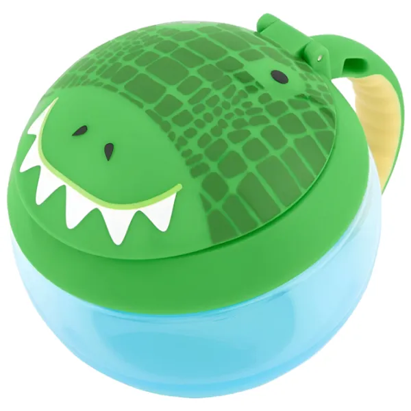 Cană Skip Hop Zoo Crocodile Unisex/ 12+/ Blue photo 1