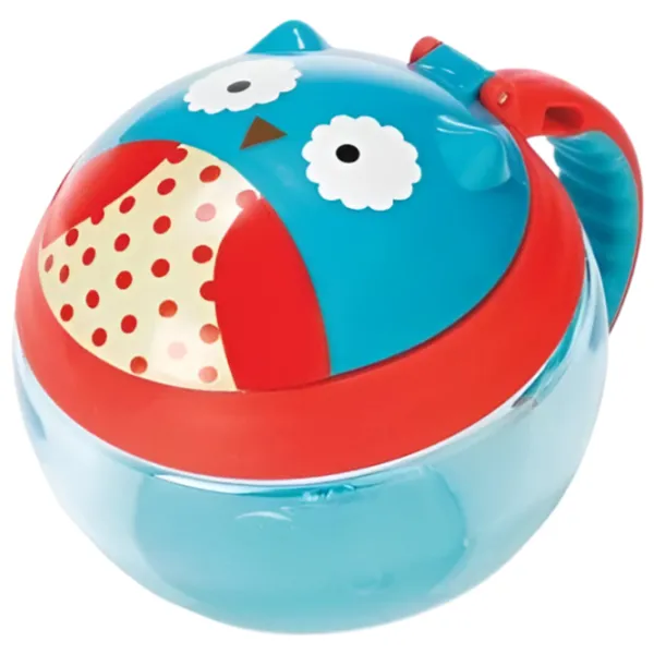 Cană Skip Hop Zoo Owl Unisex/ 12+/ Blue photo 1