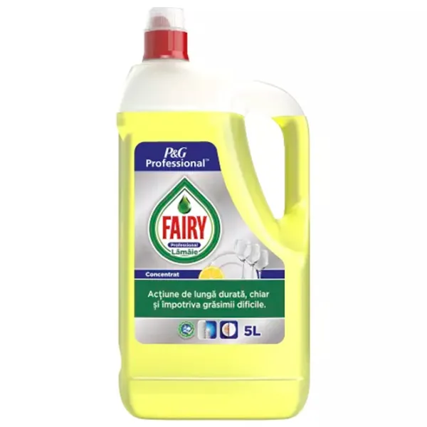 Detergent de vase Fairy Professional 5 l/ Lămâie photo 1 Detergent de vase Fairy Professional 5 l/ Lămâie photo 1