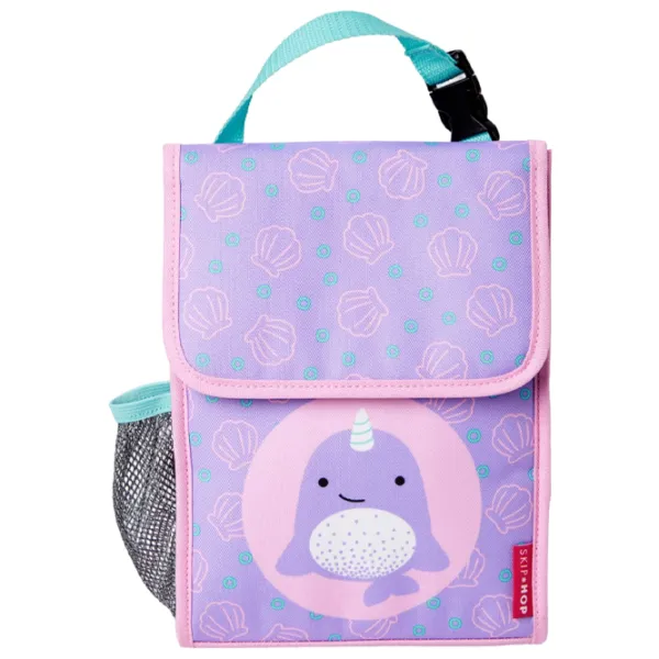 Pungă pentru prânz Skip Hop Zoo Whale Unisex/ 3+/ Purple photo 1