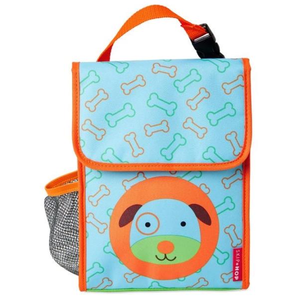 Pungă pentru prânz Skip Hop Zoo Dog Unisex/ 3+/ Blue photo 1