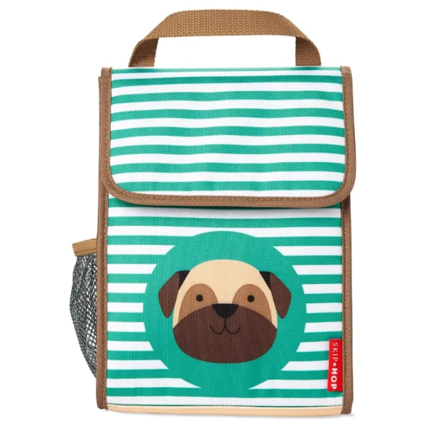 Pungă pentru prânz Skip Hop Zoo Dog Pug Unisex/ 3+/ Green photo 1