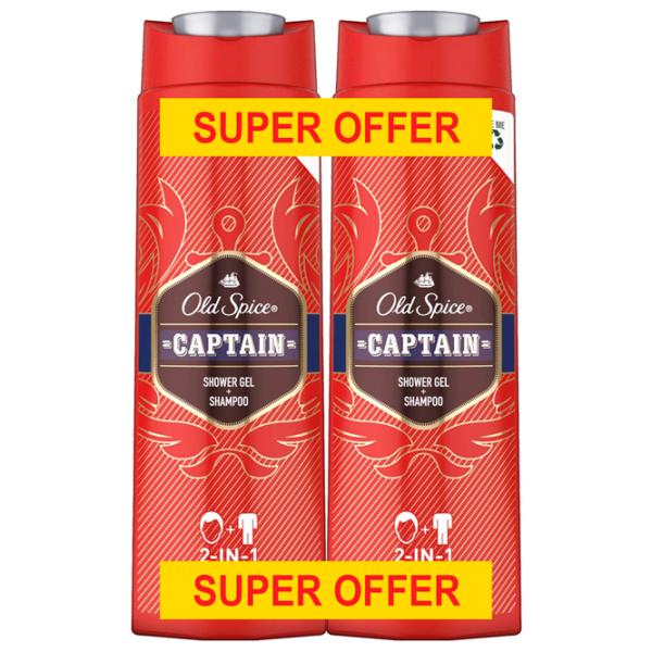 Gel de duș Old Spice Captain 2-in-1 Pentru el photo 1